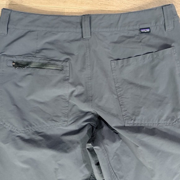Patagonia Quandary Pants Men’s Size 34 (34x32) Gray Hiking Nylon Lightweight - Picture 4 of 6
